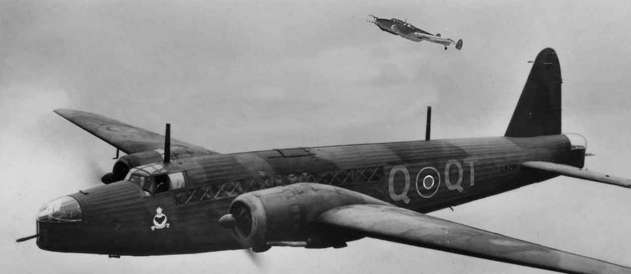 The real Q-Queenie stalked by a Bf110