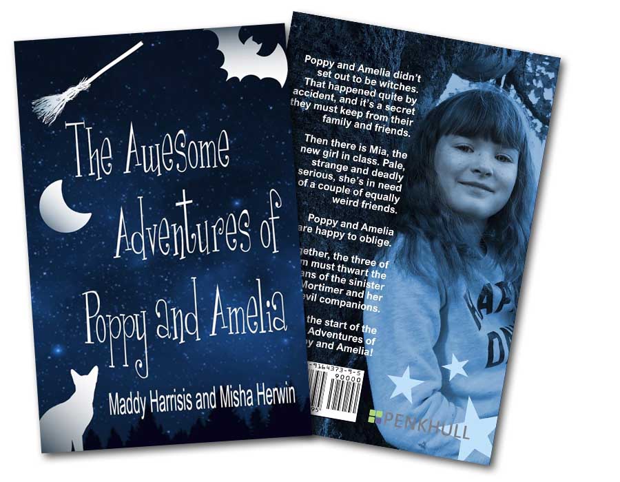 The Awesome Adventures of Poppy and Amelia book cover